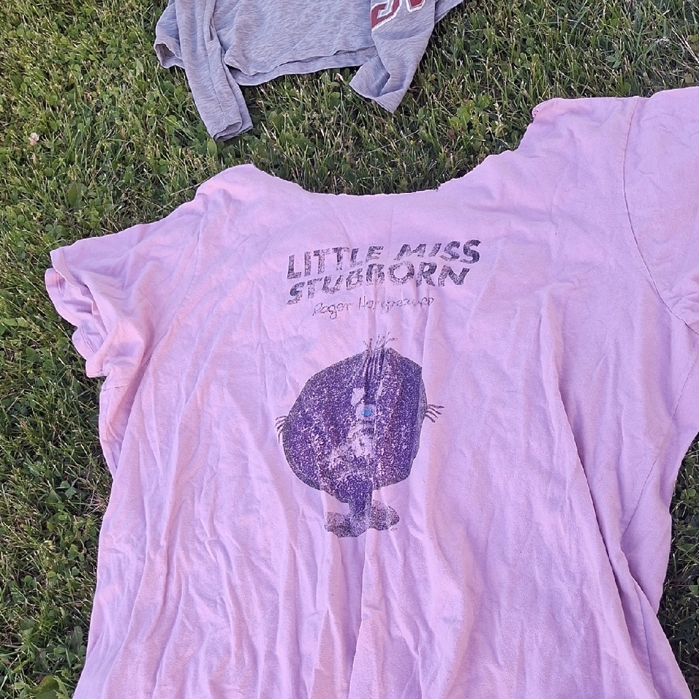 Little Miss Stubborn Pink Kids T-Shirt